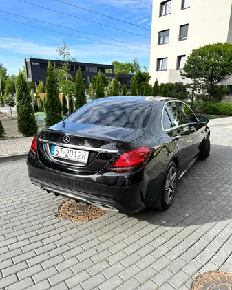 Mercedes-Benz Klasa C cena 158000 przebieg: 84133, rok produkcji 2018 z Katowice małe 79